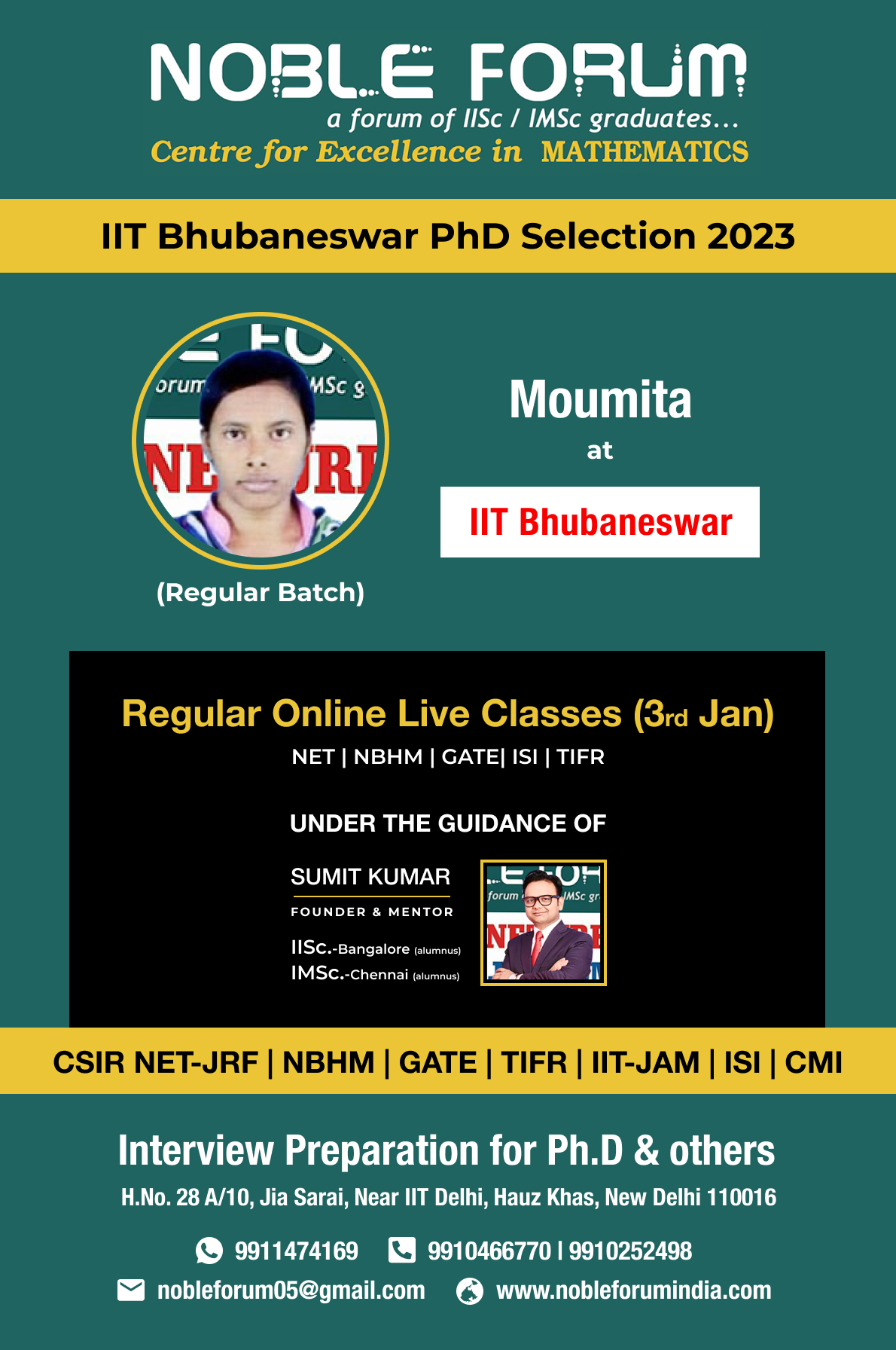 Moumita-IIT Bhubaneswar